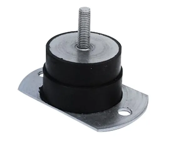 63-7006-81　RS PRO Cylindrical M12 Zinc Plated Steel Anti-Vibration Mount 250 Compression Load ,127mm dia. Natural Rubber +100°C　126-3891