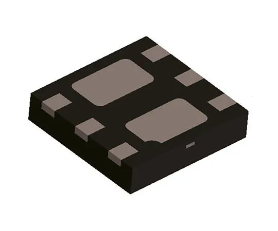 63-7033-12　DMP2035UFDF-7 P-Channel MOSFET, 20 V, 6-Pin DFN2020 Diodes Inc　DMP2035UFDF-7