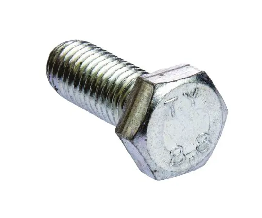 63-6697-13　Clear Passivated, Zinc Steel Hex M12 x 30mm Set Screw　530-179