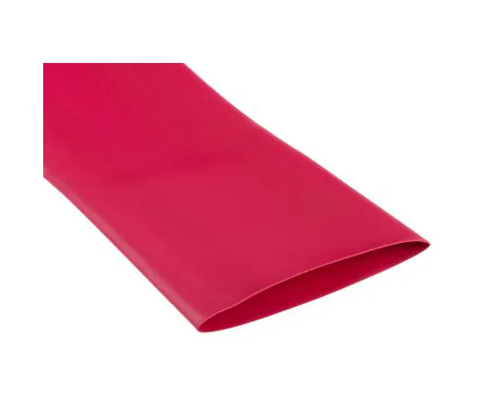 63-6631-15　RS PRO Heat Shrink Tube, Red 50.8mm Sleeve Dia. x 1.2m Length 2:1 Ratio　398-234