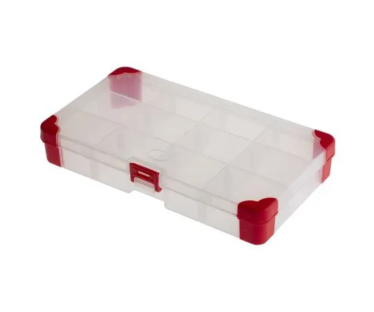 63-6951-10　RS PRO Transparent Polypropylene No Compartment Box, 30mm x 200mm x 110mm　124-6590