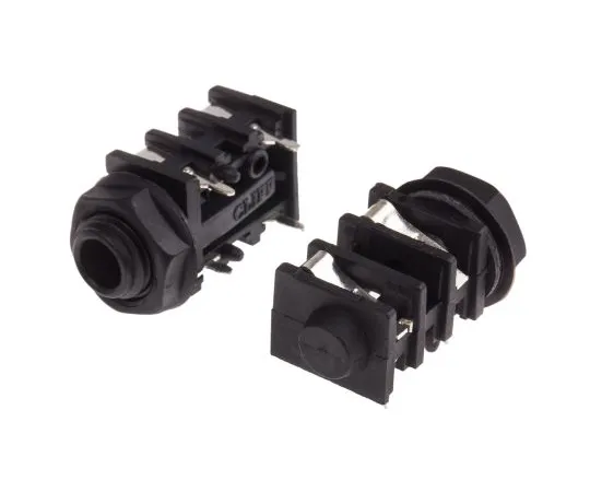 63-6777-59　RS PRO 6.35 mm PCB Mount Mono Jack Socket, 2Pole　111-5768
