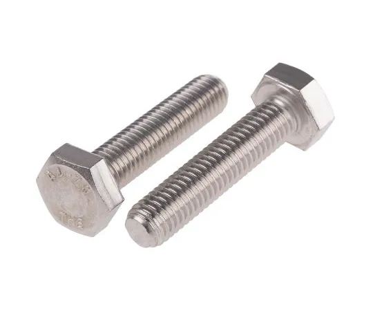 63-6576-60　Plain Stainless Steel Hex, Hex Bolt, M10 x 45mm　190-399