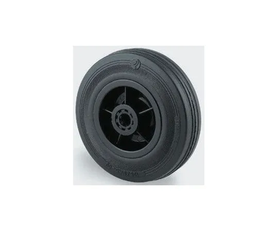 63-7326-58　Tente Black Rubber Castor Wheels PVO080-12LM44, 70kg　PVO080-12LM44