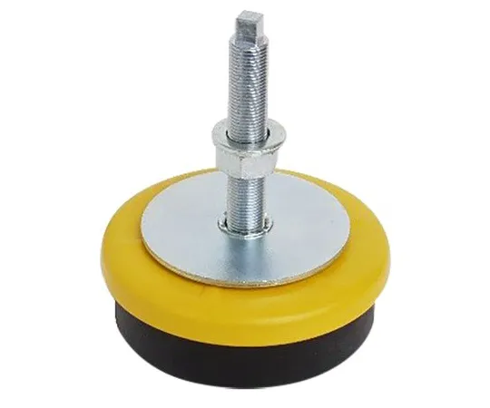 63-7006-86　RS PRO Adjustable Feet 80mm Dia. 38 → 48 (Foot)mm 600kg Static load Capacity M12　126-3896