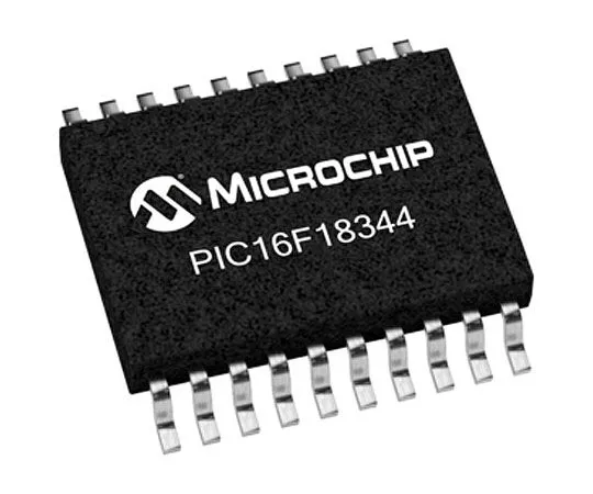 63-7002-22　Microchip PIC16F18344-I/SS, 8bit PIC18 Microcontroller, 32MHz, 7 kB Flash, 20-Pin SSOP　PIC16F18344-I/SS