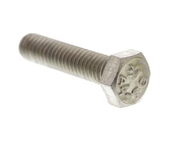 63-6576-37　Plain Stainless Steel Hex, Hex Bolt, M6 x 25mm　190-181