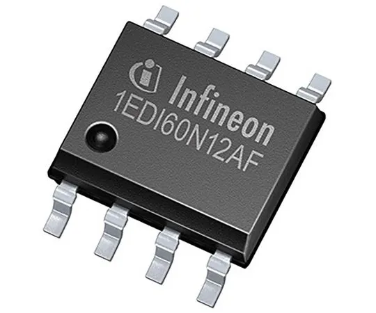 63-7036-73　Infineon 1EDI60N12AFXUMA1 Dual Galvanic Isolated MOSFET Power Driver, -9.4 A, 10 A 8-Pin, DSO　1EDI60N12AFXUMA1