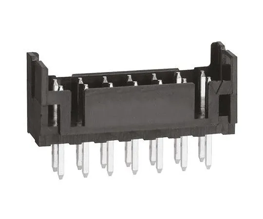 63-6757-94　Board Connection Header DF11 Series 14 Pole 2 mm 2 Row Straight 1 Set (30 Pieces)　DF11-14DP-2DSA24