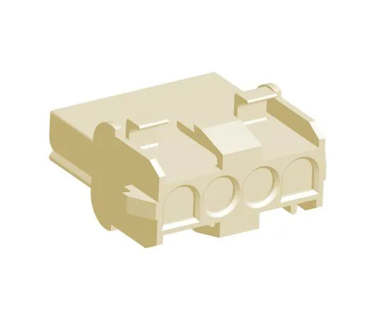 63-6966-66　Connector housing scalpel 4 poles 1 row 6.35 mm Maiten lock　926305-7