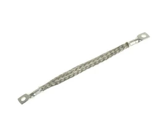 63-6673-83　RS PRO Braided Earth Lead, M5 Stud Size, 24 x 11 x 0.2 mm, 150mm BS EN 13602:2002, BS4109　489-204