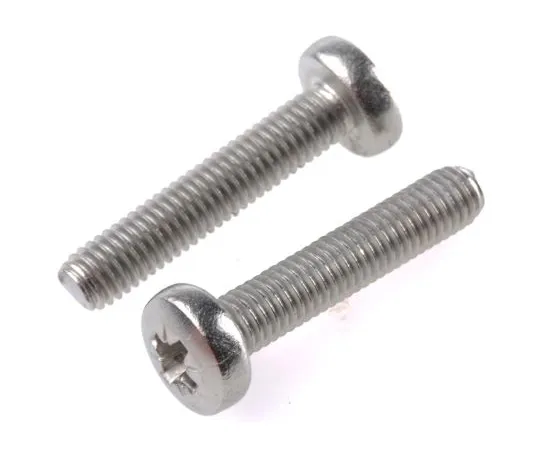 63-6696-43　RS PRO, M5 Pan Head, 25mm Stainless Steel Pozidriv A2 304 Plain　528-895