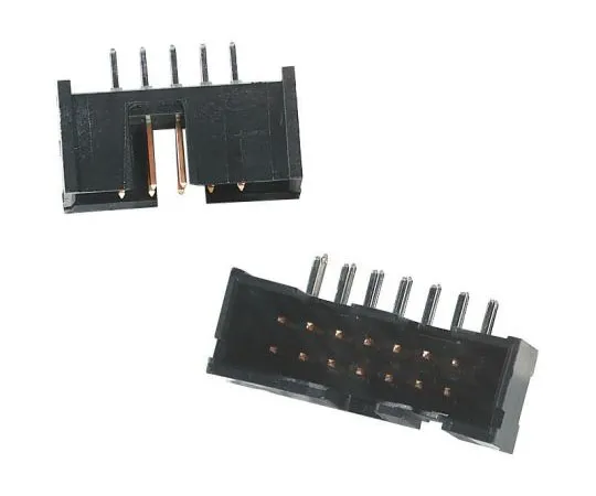 63-7330-17　TE Connectivity AMP-LATCH Series, 2.54mm Pitch, 40 Way 2 Row Shrouded Straight PCB Header, Through Hole　5103308-8