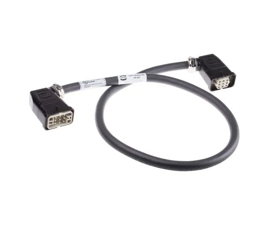 63-6848-68　Heavy-duty Power Connectors Han Q Series Male to Female 8 Pole s 12 A 300 V dc, 600 V ac　20871453002100
