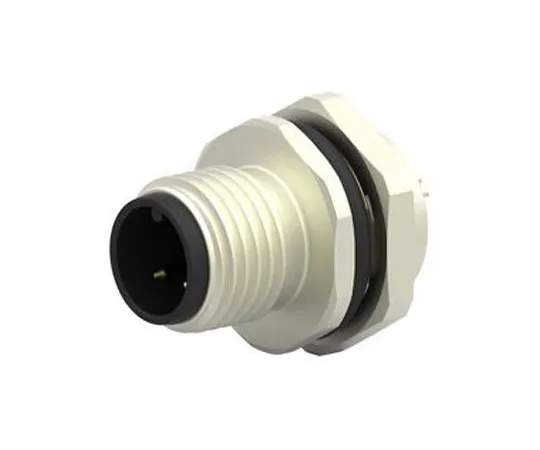 63-7041-13　TE Connectivity M12 Series Panel Mount Connector, 3 contacts Socket　T4132012031-000