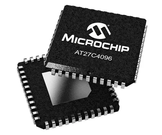 63-7013-62　Microchip Technology AT27C4096-90JU, EPROM 4Mbit 256K x 16 bit 90ns 44-Pin PLCC　AT27C4096-90JU