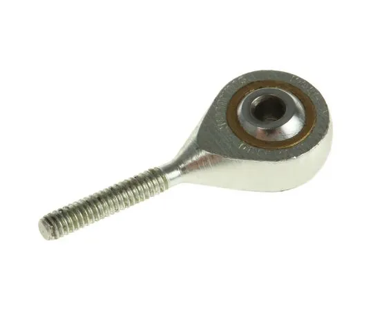 63-6625-09　RS PRO M2 x 0.4 Male Steel Rod End, 2mm Bore, 22.5mm Long, Metric Thread Standard　382-245