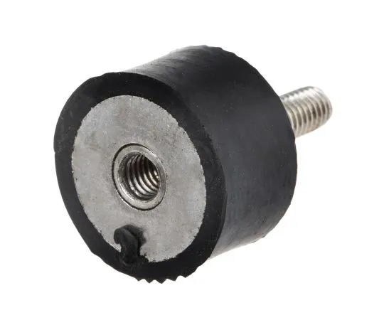 63-7007-08　RS PRO Cylindrical M6 Stainless Steel Anti-Vibration Mount 47.3 Compression Load ,25mm dia. +100°C　126-3917