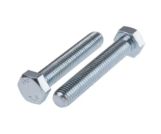 63-6609-97　Clear Passivated, Zinc Steel Hex M12 x 70mm Set Screw　276-229