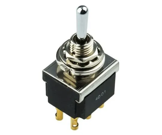 63-7353-77　2P (on)-off-(on) toggle switch,6A　164-8732