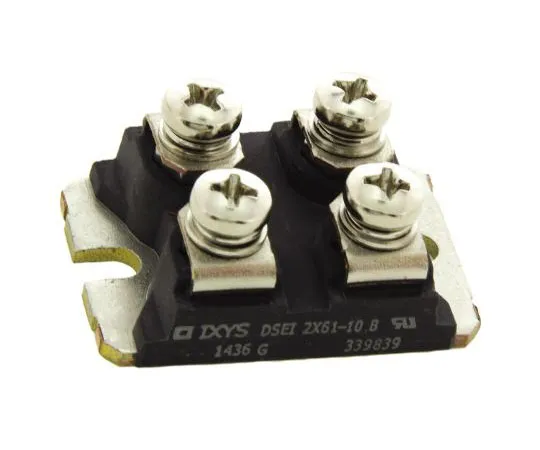 63-7351-93　IXYS 1000V 60A, Dual Silicon Junction Diode, 4-Pin SOT-227B DSEI2X61-10B　DSEI2X61-10B