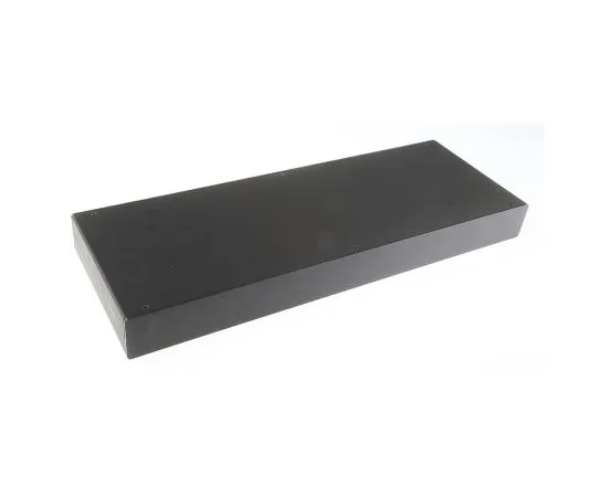63-6597-17　RS PRO Black Anodised Aluminium Instrument Case, 442 x 153 x 45mm　226-101
