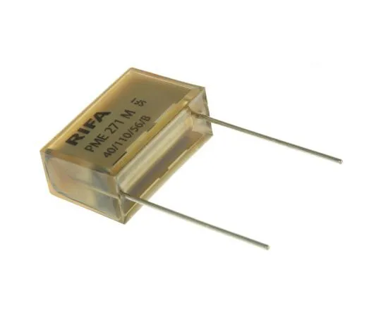 63-7352-63　KEMET Paper Capacitor 330nF 275V ac ±10% Tolerance PME271M Through Hole +110°C　PME271M633KR30