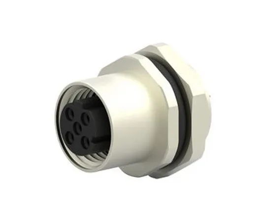 63-7041-03　TE Connectivity M12 Series Panel Mount Connector, 4 contacts Plug　T4143512041-000