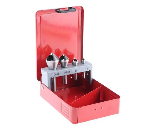 63-6589-84　RS PRO Countersink Set x2 mm, 5 mm, 10 mm, 15 mm, 20 mm4 Piece　215-518