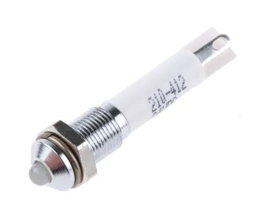 63-6586-55　RS PRO Green, Red Indicator, 24 V dc, 6mm Mounting Hole Size, Solder Tab Termination　210-412