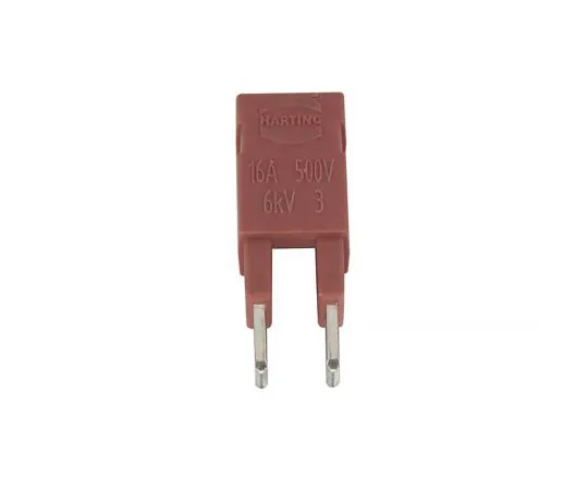 63-6784-46　Plug-In Jumper Male Han ES Press Series 2P2 Pole  1 Row　09330009820