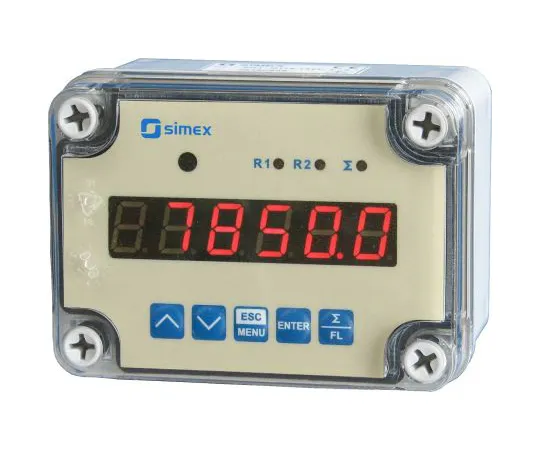 63-6971-93　Simex Flow Counter Flow Meter, SPI Series　SPI-N118-1421-1-3-001