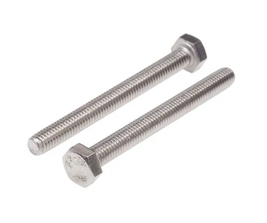 63-6614-24　Plain Stainless Steel Hex M8 x 70mm Set Screw　289-045