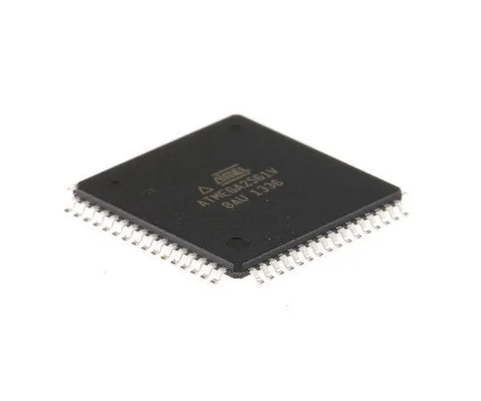 63-7015-52　Microchip Technology ATMEGA2561V-8AU, 8bit AVR Microcontroller, 8MHz, 256 kB Flash, 64-Pin TQFP　ATMEGA2561V-8AU