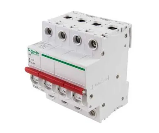 63-7041-57　4 Pole DIN Rail Switch Disconnector, 125 A, IP20, IP55　SEA91254