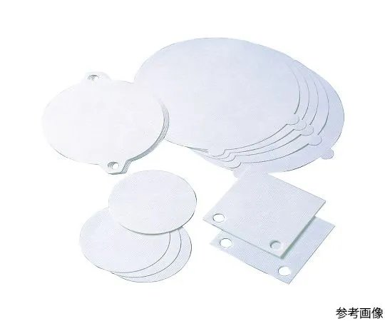 64-1179-08　Filter Paper No. 102 470 mm C-40 100 pcs/pack Center Hole Vacant Type　3452470
