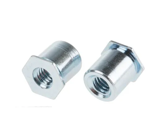 63-6733-50　RS PRO Steel Clear Passivated, Zinc Self-Clinching Standoff, M4　827-568