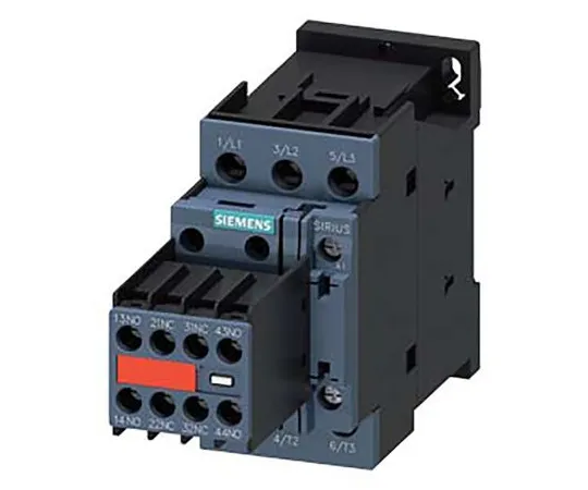 63-7012-04　Siemens 3 Pole Contactor, 50 A, 230 V ac Coil, SIRIUS Innovation, 3NO, 15 kW　3RT2027-1CL24-3MA0