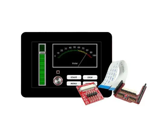 63-6990-60　4D Systems gen4-uLCD-35DCT-CLB-AR TFT LCD Colour Display / Touch Screen, 3.5in, 320 x 480pixels　gen4-uLCD-35DCT-CLB-AR