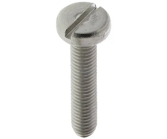 63-6695-45　RS PRO, M5 Pan Head, 25mm Stainless Steel Slot A2 304 Plain　527-101