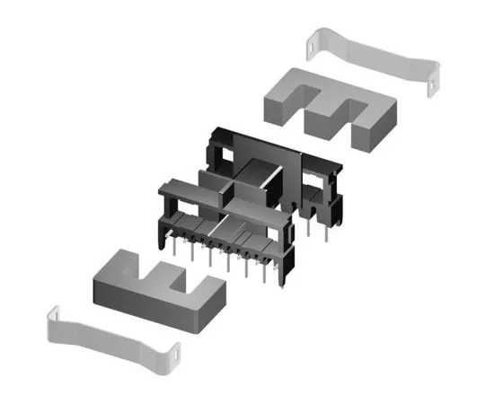 63-6983-66　EPCOS N27 Ferrite Core, 1750nH, 25 x 7.5 x 12.8mm, For Use With Power Transformers　B66317G0000X127