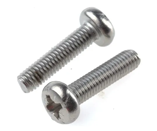 63-6696-47　RS PRO, M6 Pan Head, 25mm Stainless Steel Pozidriv A2 304 Plain　528-930