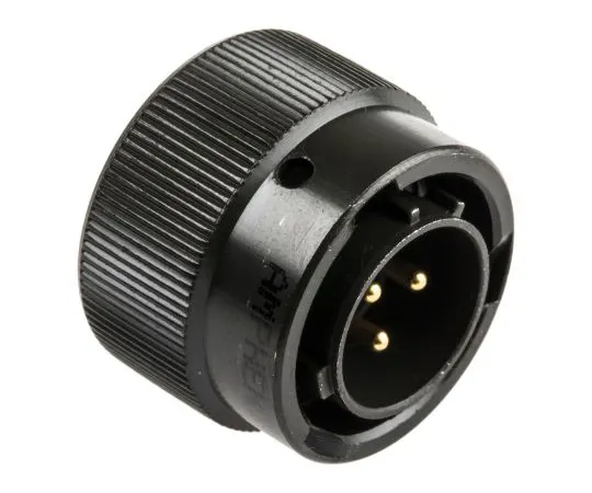 63-6651-09　MIL Standard Round Connector 62 GB Series Male 3 Pole　62GB-56T12-03PN