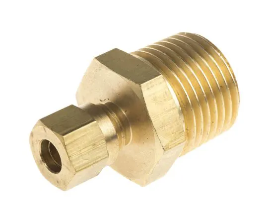 63-6613-58　RS PRO Thermocouple Compression Fitting for *** with Thermocouple With 6mm Probe Diameter, 1/2 BSPT　286-771