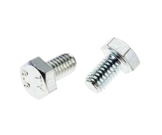 63-6695-14　Zinc plated & clear Passivated Steel Hex M6 x 10mm Set Screw　525-852