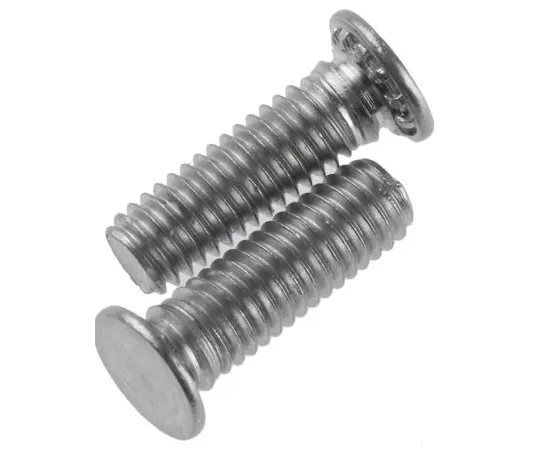 63-6733-30　RS PRO Steel Zinc plated & clear Passivated Self Clinching Stud, M3, length-10mm　827-344
