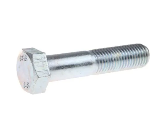 63-6612-28　Clear Passivated, Zinc Steel Hex Bolt, M16 x 75mm　279-919