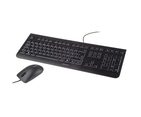 63-6971-47　Cherry Black Wired QWERTY Keyboard and Mo*** Set　JD-0800GB-2