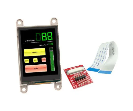 63-6990-44　4D Systems gen4-uLCD-28DT TFT LCD Colour Display / Touch Screen, 2.8in, 240 x 320pixels　gen4-uLCD-28DT