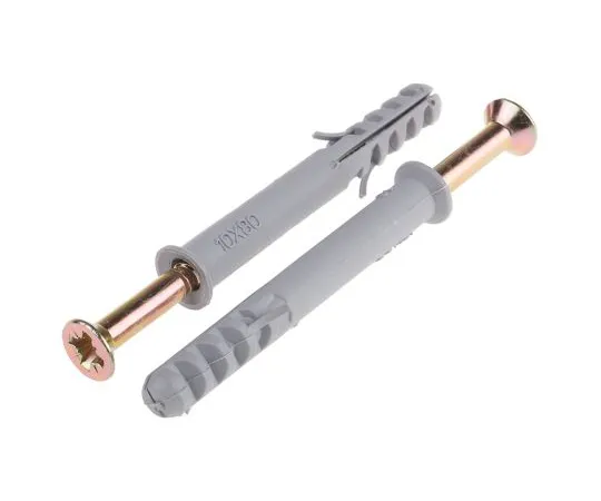 63-6609-90　RS PRO Nylon Frame Fixings, fixing hole diameter 10mm, length 80mm　275-793